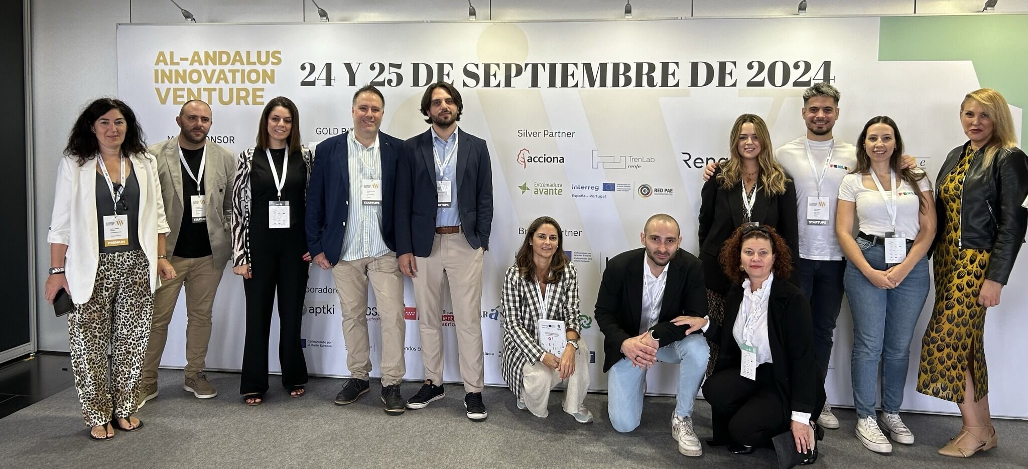 Veyve en Al-Andalus Innovation Venture con compañeros extremeños